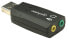Фото #7 товара Manhattan USB-A адаптер с двумя 3.5 мм разъемами - черный