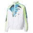 Puma Og Disc Full Zip Track Jacket Mens White Casual Athletic Outerwear 598888-0