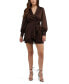 ფოტო #2 პროდუქტის Women's Chintz Yoryu Wrap Front Romper