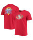 Фото #2 товара Men's Scarlet San Francisco 49ers Patch Up Collection Super Bowl XXIX T-shirt