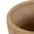 Set of Planters Natural Paolownia wood 32 x 32 x 32 cm (3 Units)