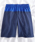 Men's Contend Water-Repellent Colorblocked 9" Swim Trunks