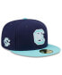Фото #1 товара Men's Navy, Light Blue South Carolina Gamecocks 59FIFTY Fitted Hat