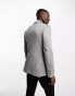 ASOS DESIGN super skinny jersey blazer in grey