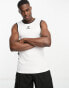 Hummel Unisex core basket tank top in white M - фото #2