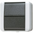 Фото #2 товара JUNG 807 W - Rocker switch - Wired - Black,White - Thermoplastic - IP44 - 250 V