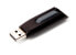 Фото #2 товара Verbatim V3 - USB 3.0 Drive 128 GB - Black - 128 GB - USB Type-A - 3.2 Gen 1 (3.1 Gen 1) - 80 MB/s - Slide - Black