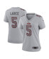 Фото #4 товара Women's Trey Lance Gray San Francisco 49ers Atmosphere Fashion Game Jersey