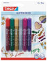 Фото #1 товара Tesa 59900-00000 - Glitter set - Gold,Green,Pink,Red,Silver,Violet - 6 colours - Boy/Girl - 6 pc(s) - Blister