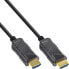 Фото #2 товара InLine HDMI AOC Cable - Ultra High Speed HDMI Cable - 8K4K - black - 100m