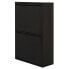 Фото #3 товара WELLHOME Metallic 4-compartment trash and recycling bin 68L