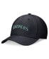 Фото #1 товара Men's Navy Seattle Mariners Evergreen Performance Flex Hat