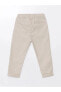 LCW baby Polo Yaka Kısa Kollu Çizgili Erkek Bebek Tişört ve Pantolon 2'li Takım