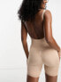 Фото #2 товара Magic Bodyfashion low back shaping bodysuit with short detail in cappuccino