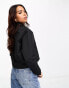 Dickies oakport cropped coach jacket in black