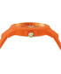 ფოტო #2 პროდუქტის Men's 3 Hand Date Quartz Tokyo Orange Silicone Watch, 43mm