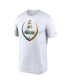 Men's White Green Bay Packers Icon Legend Performance T-shirt