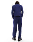 ASOS DESIGN straight suit trouser in navy