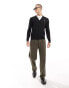 Фото #2 товара Fred Perry classic cardigan in black