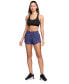 ფოტო #2 პროდუქტის Women's One Dri-FIT Mid-Rise 3" Brief-Lined Shorts