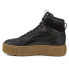 Фото #3 товара Puma Karmen Rebelle Mid Wtr High Top Womens Size 8 M Sneakers Casual Shoes 3876