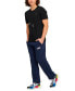 Men's Slim-Fit Logo-Print Fleece Sweatpants