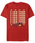 ფოტო #1 პროდუქტის Men's Taco Date Short Sleeve T-shirt