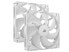 Фото #1 товара CORSAIR RS140 PWM 140mm Fans Dual Pack - White - Simplified Control - Daisy-Chai