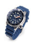 Фото #2 товара Мужские наручные часы с синим силиконовым ремешком Citizen BN0151-17L