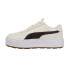 Фото #3 товара Puma Karmen Rebelle Satin Perforated Platform Womens Beige Sneakers Casual Shoe