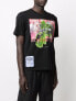 Фото #1 товара mcq Mcqueen 298325 Mens edenshock omoss t shirt Black T-shirt size L