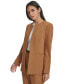 Фото #3 товара Women's Collarless Open-Front Jacket