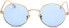 Фото #3 товара Inlefen Unisex Sunglasses, Round Retro Vintage Style Sunglasses with Coloured Metal Frame