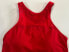 Reebok LM Les Mills Women Body Pump Tank Red SpeedWick Padded Cup Size XS