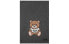 Фото #1 товара Шарф Moschino с узором медвежонка 50090-M5167-015, шерстяной, серый, унисекс