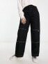 Фото #4 товара Dickies straight fit sawyerville trousers with double knee stitching in black