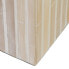 Candleholder Beige Bamboo MDF Wood 10,5 x 10,5 x 16 cm
