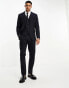 Фото #1 товара Selected Homme slim fit suit trouser in navy