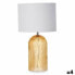 Фото #1 товара Декоративная настольная лампа Gift Decor Лучи 40 W Янтарь Стеклянная 25,5 x 43,5 x 25,5 см (4 штуки)