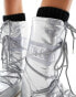 Фото #6 товара Moon Boot high ankle snow boots in silver