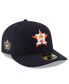 Фото #1 товара Men's Navy Houston Astros 2022 World Series Side Patch Low Profile 59FIFTY Fitted Hat