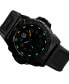 ფოტო #3 პროდუქტის Men's Swiss Navy Seal Military Dive Black Rubber Strap Watch 45mm