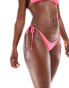 Фото #4 товара Bright Swimwear maria tie side bikini bottom in pink