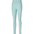 PUMA Plus Size Athletic Logo Tights Eggshell Blue/Ivory Glow 2X