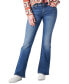 ფოტო #1 პროდუქტის Women's Sweet Flare Stretch Flare-Leg Jeans