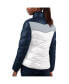 Фото #2 товара Women's White, Navy Dallas Cowboys New Star Quilted Full-Zip Jacket