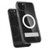 Фото #7 товара Чехол для iPhone 15 Plus Spigen Ultra Hybrid S MagSafe с подставкой - прозрачный.