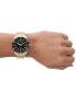 ფოტო #5 პროდუქტის Men's Spencer Three Hand Date Two-Tone Stainless Steel Watch 44mm