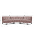 Фото #9 товара Kathya 117" 3-Pc. Fabric Modular Sectional, Created for Macy's