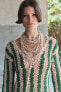 Фото #14 товара Платье-туника асимметричного кроя из кружева кроше ZARA